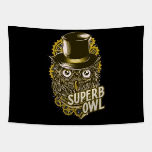 He's a Superb Owl Tapestry