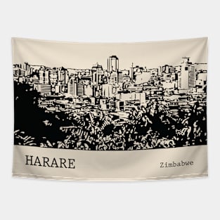 Harare Zimbabwe Tapestry