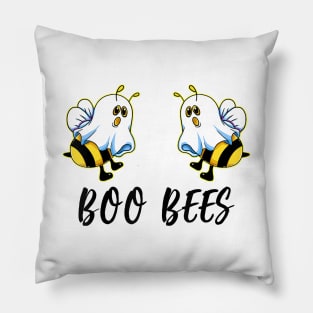 Funny Boo Bees Halloween Costume Matching Couples Pillow