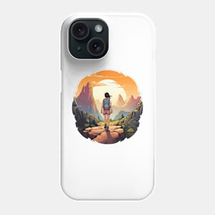 Take a hike and find your peace Phone Case