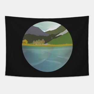 New Zealand Landscape - Mount Aspiring National Park Tapestry