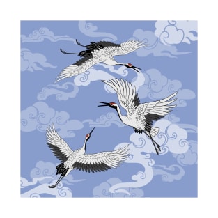 Blue Cranes T-Shirt