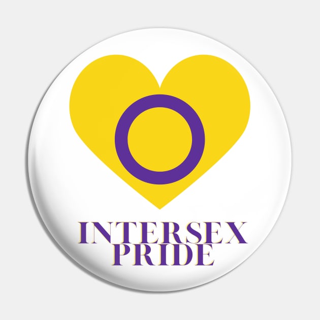 Intersex Pride Pin by RainbowStudios