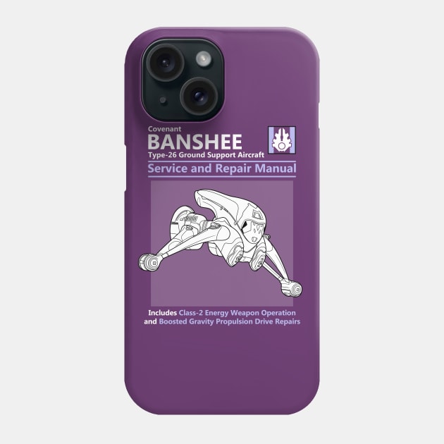 Banshee Service and Repair Manual Phone Case by adho1982