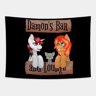 Damon's Bar and Lounge Tapestry