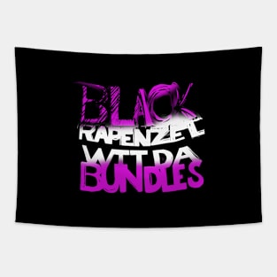 Black Rapenzel Tapestry