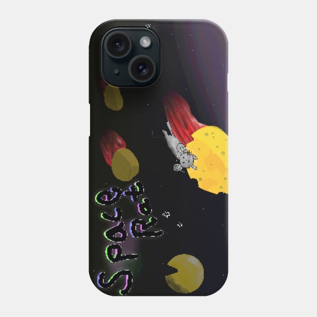 Space Rat Phone Case by EvgeniiV