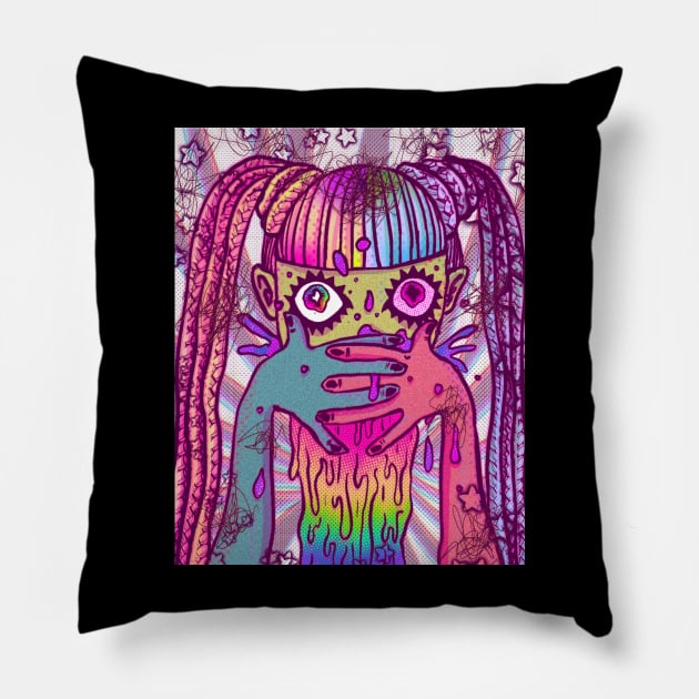 Word vomit Pillow by EwwGerms