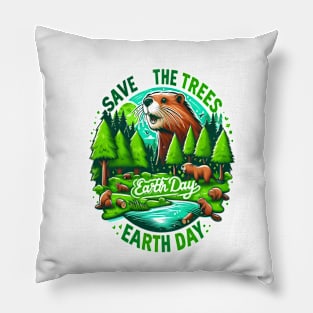 Guardians of the Forest: Earth Day Initiative Pillow