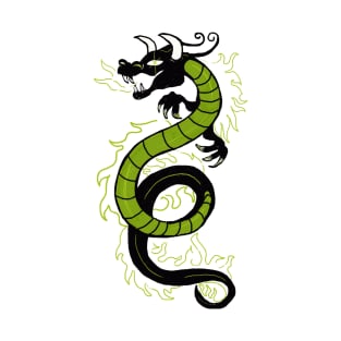 Year Of The Dragon | Sticker Version T-Shirt