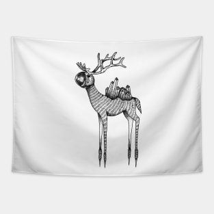 Astro Deer Tapestry