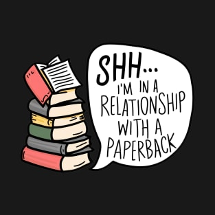 Relationship with a paperback T-Shirt