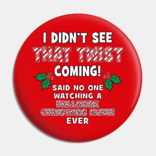 Hallmark Christmas Movie Lover Pin