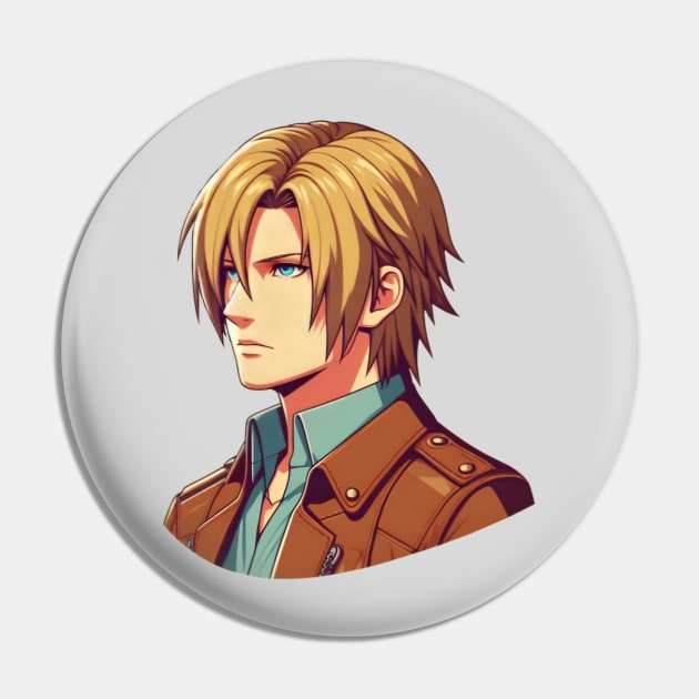 Leon Kennedy Pin by Crimson Tee's 