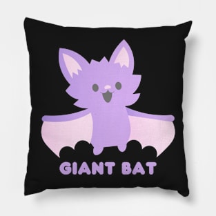 Kawaii Giant Bat Monster Pillow