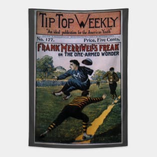 Vintage Baseball, Tip Top Weekly Magazine Cover Art,1912 Tapestry