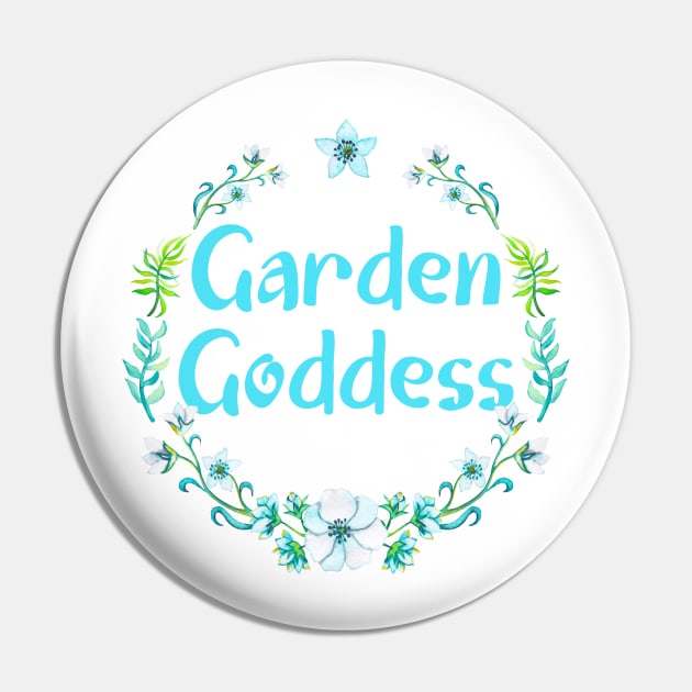 Garden Goddess Pin by CeeGunn