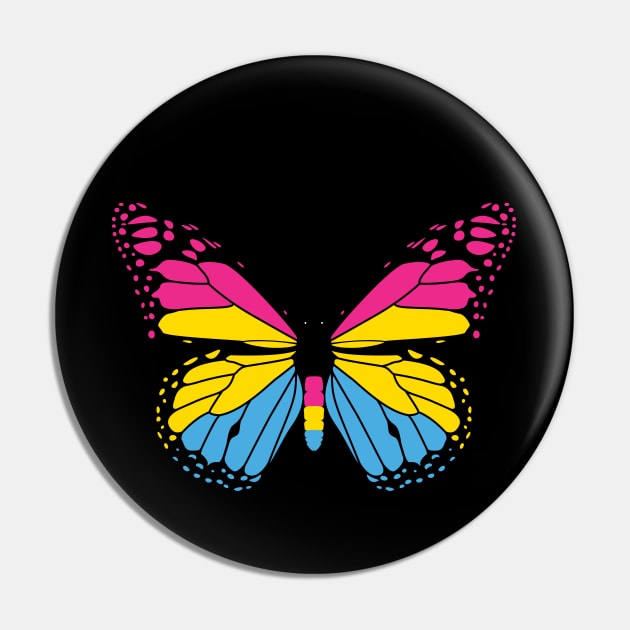 Pansexual Butterfly Pin by Pridish