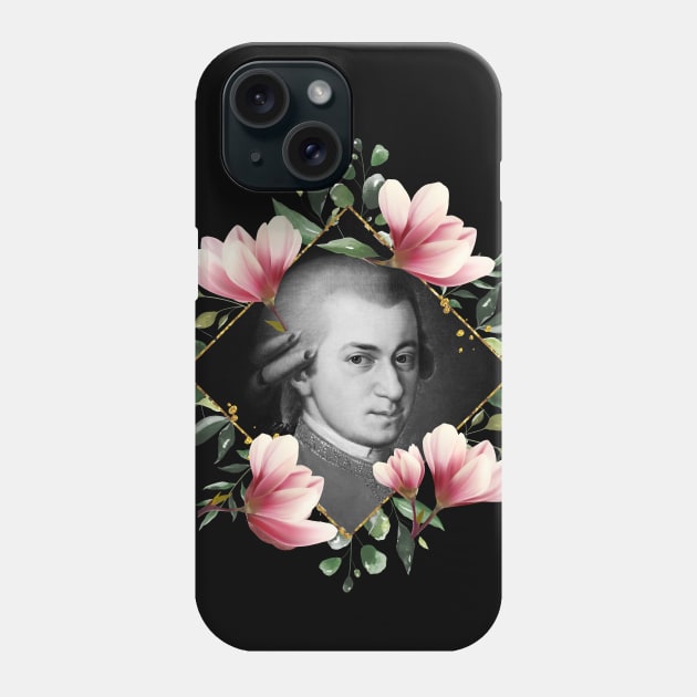 Wolfgang Amadeus Mozart Phone Case by TheMusicophile