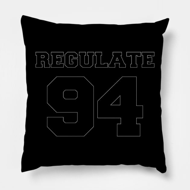 Regulate 94 Pillow by Teeforth