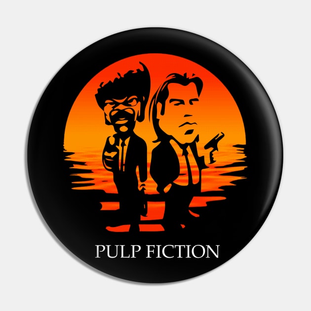 Jules & Vincent - Pulp Fiction Pin by CAUTODIPELO