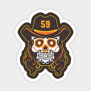 Chris Paddack Sugar Skull Magnet