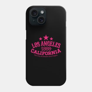 Los Angeles California 1888 - Los Angeles College style Logo Phone Case