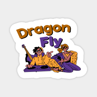 Dragon fly - Best Vintage 90s Magnet