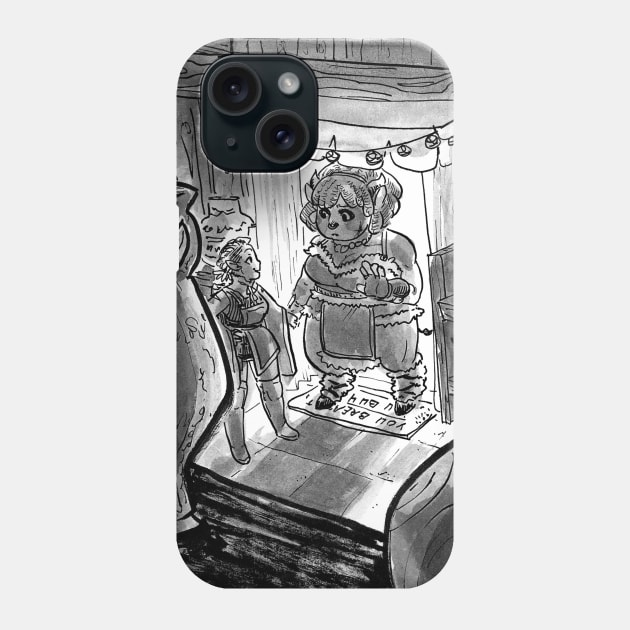 Yendraws Inktober- Breakable Phone Case by yendraws