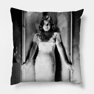 Silent Siren Paulette Goddard Pillow