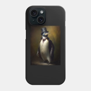 Royal Portrait of a Penguin Phone Case