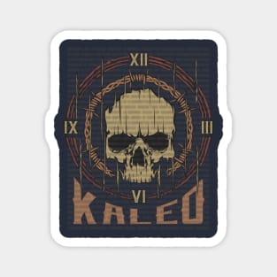 Kaleo Vintage Skull Magnet