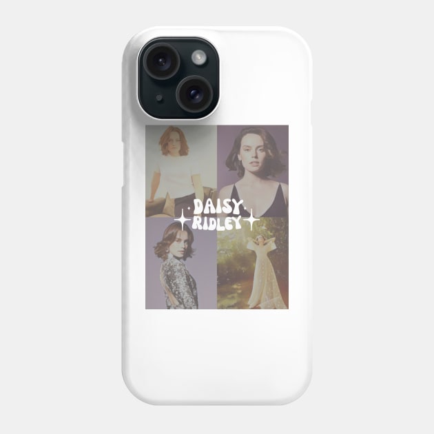 groovy aesthetic daisy ridley  (perfect for your average rey skywalker stan) • star wars cast collection Phone Case by shopanniekat