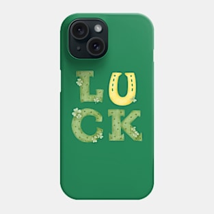 luck st patrick day Phone Case