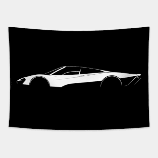 McLaren Speedtail Silhouette Tapestry