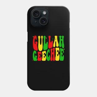 Retro Gullah Geechee Cultural Pride Colors Phone Case