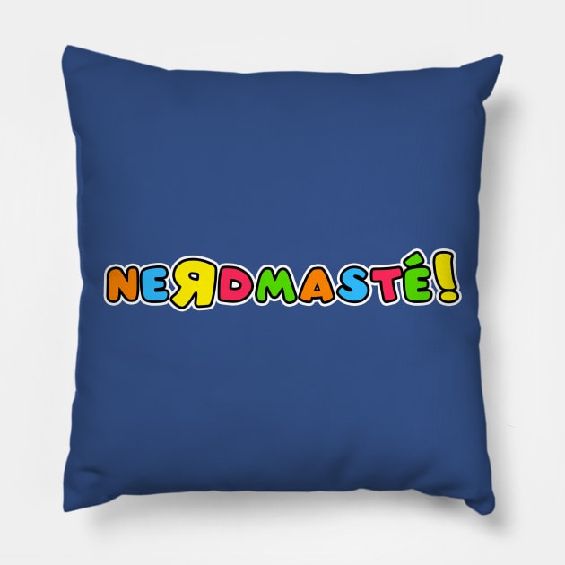 Nerdmasté R Us Pillow by MichaelMercy1