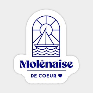 Molénaise de coeur - Brittany Morbihan 56 BZH Sea Magnet