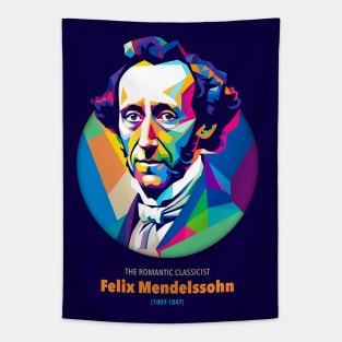 Felix Mendelssohn WPAP Tapestry