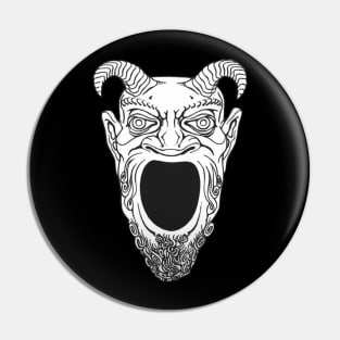 Tomb Of Horrors Demon Face Pin