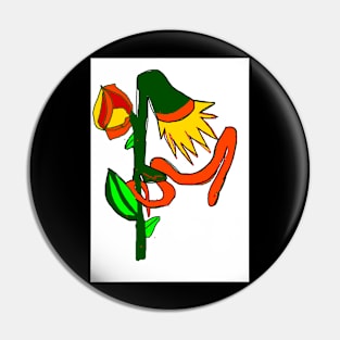 snakes on the foliage Pin