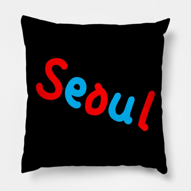 SEOUL Pillow by Kim Hana