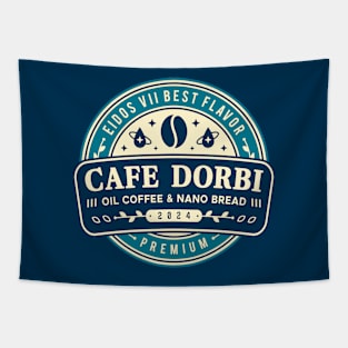 Cafe Dorbi Emblem Tapestry