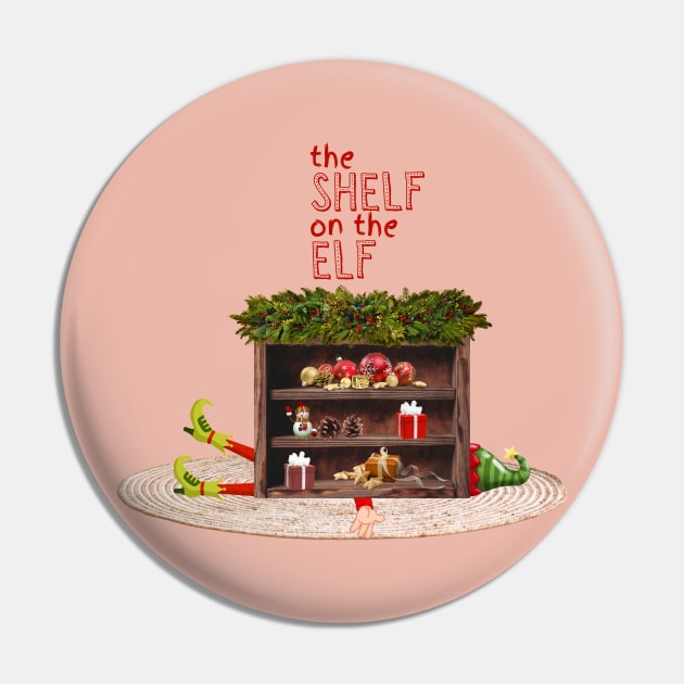 The Shelf on the Elf Pin by DadOfMo Designs