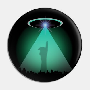 Creativity Design - Alien Encounter Pin