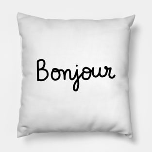 Bonjour Pillow