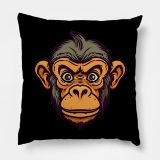 Monkey head Pillow