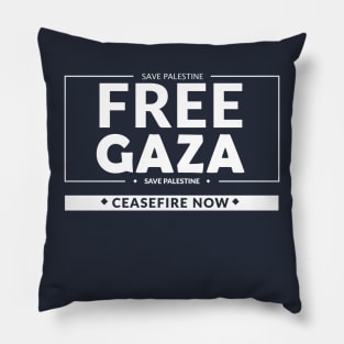 Free Gaza Pillow