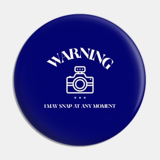 Funny Photography Design Pin