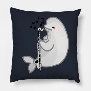 Bass Clarinet Beluga Pillow